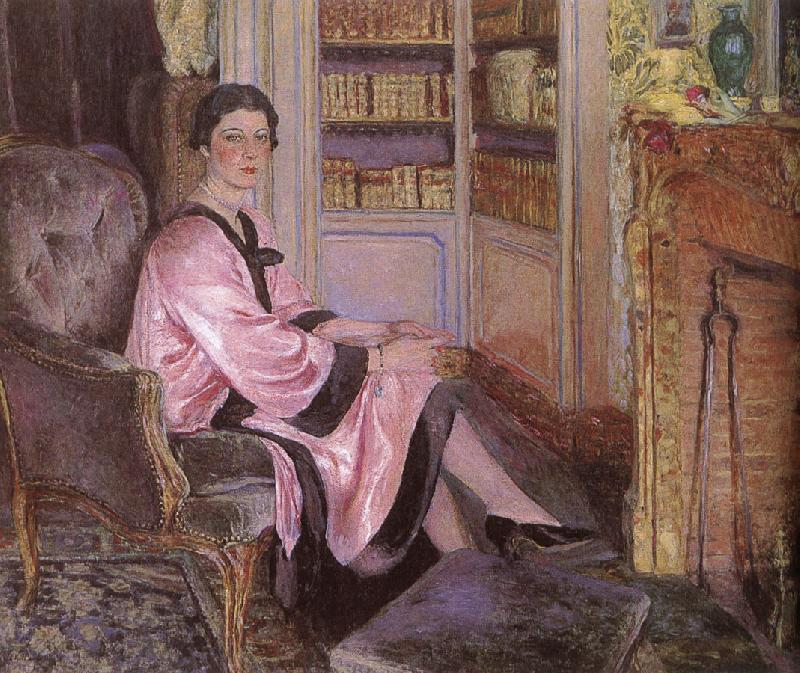 Edouard Vuillard Mrs. Henry portrait